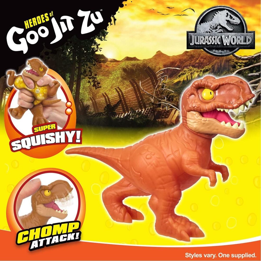 Goo Jitzu Jurassic World Chomp Attack T. Rex view 4