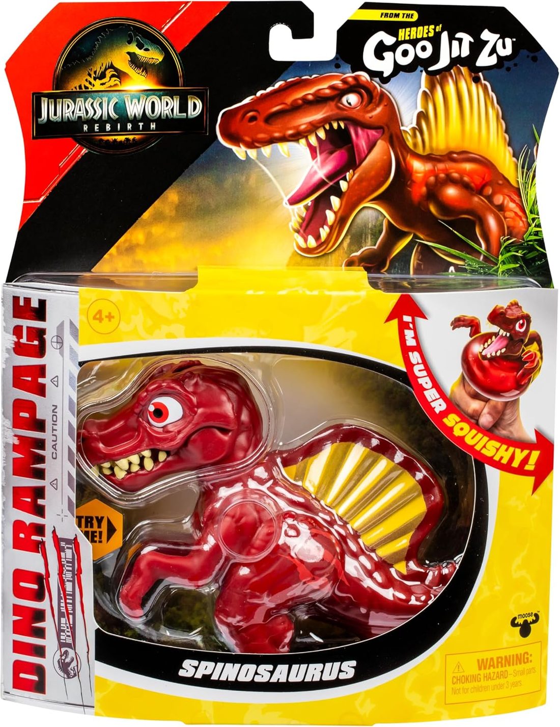 Goo Jitzu Jurassic World Rebirth Spinosaurus view 3
