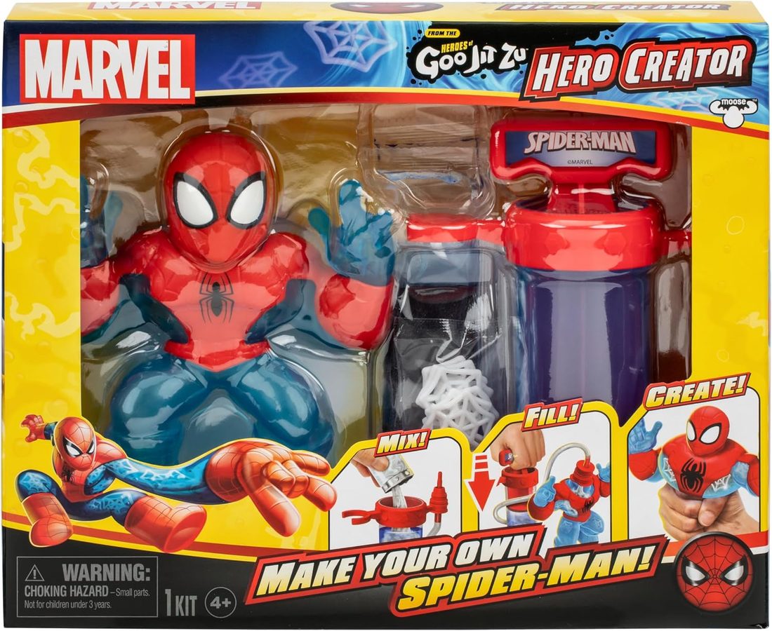 Goo Jitzu Marvel Hero Creator Spider-Man view 2