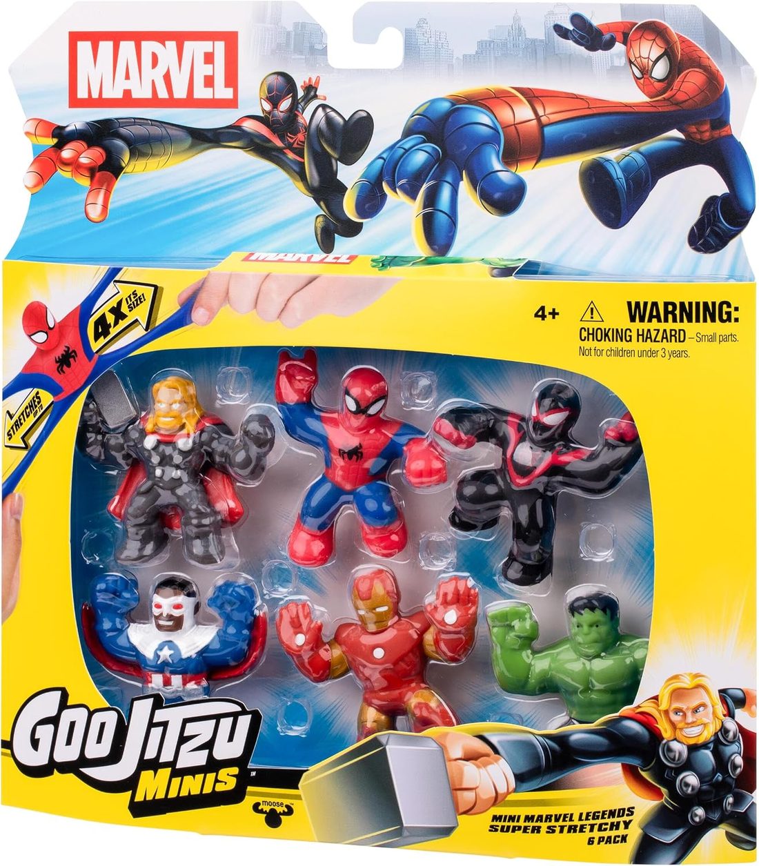 Goo Jitzu Marvel Minis 6 Pack view 4