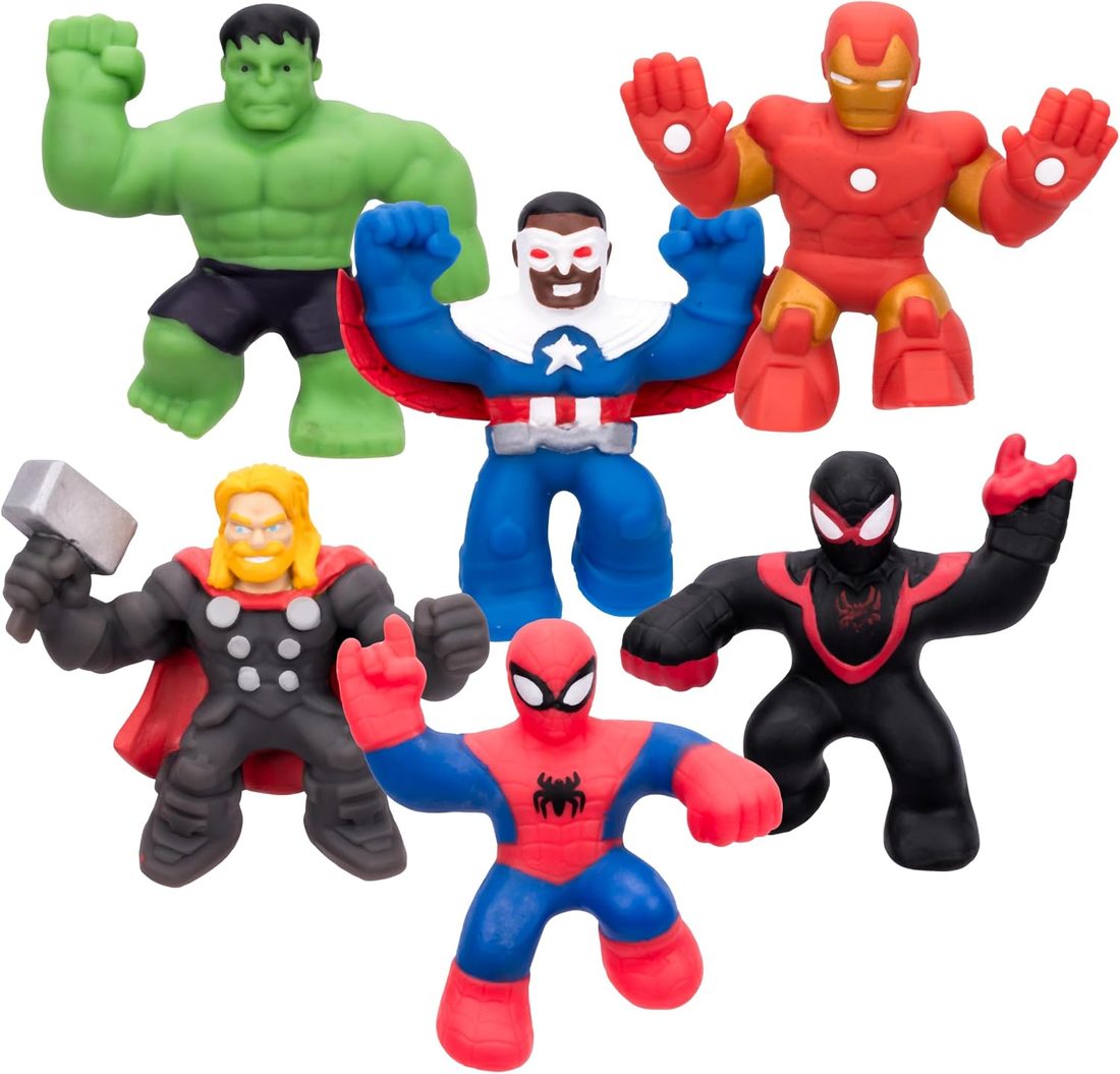 Goo Jitzu Marvel Minis 6 Pack