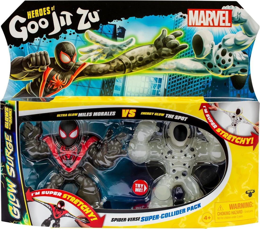 Goo Jitzu Marvel Spider-Verse Super Collider Pack view 2