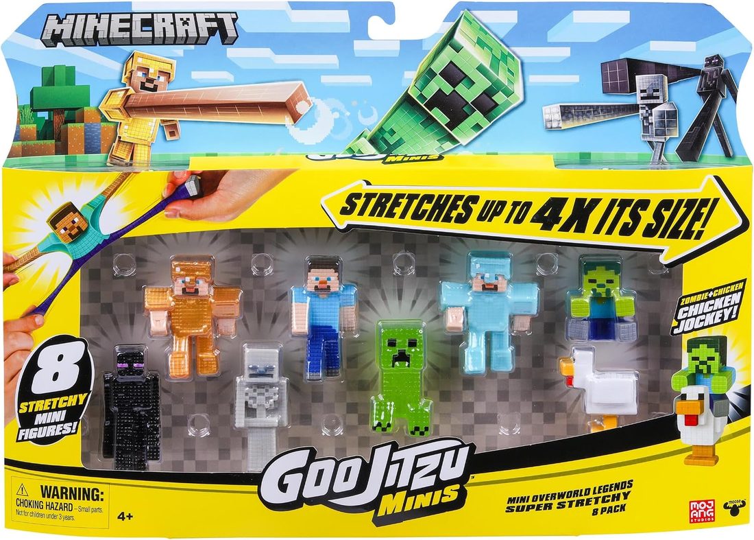 Goo Jitzu Minecraft Minis 8 Pack view 2
